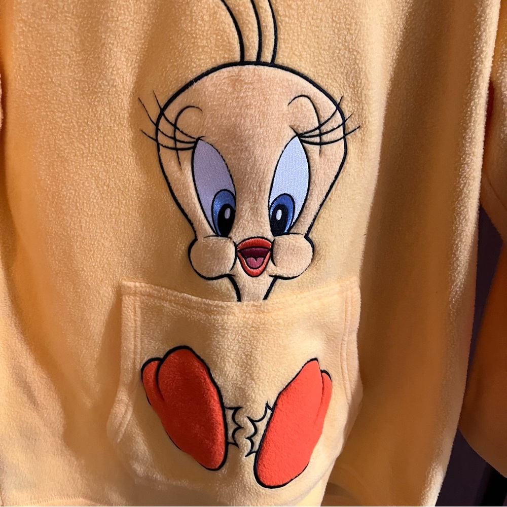 Tweety Bird Looney Tunes Pullover Sweatshirt Warner Bros - Picture 5 of 7